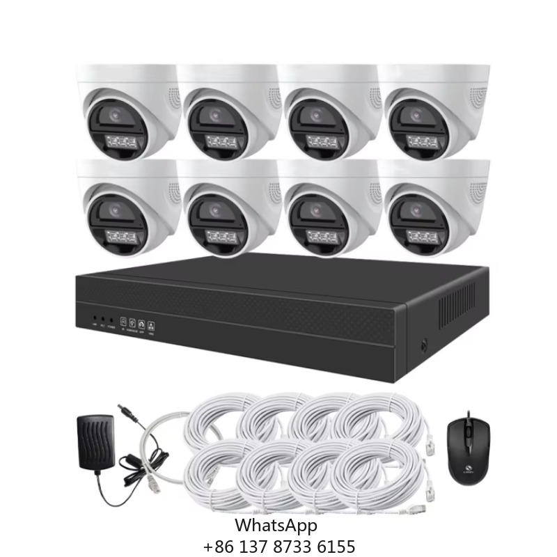 Home Security System - Kit Kamera CCTV 4ch 8ch Full