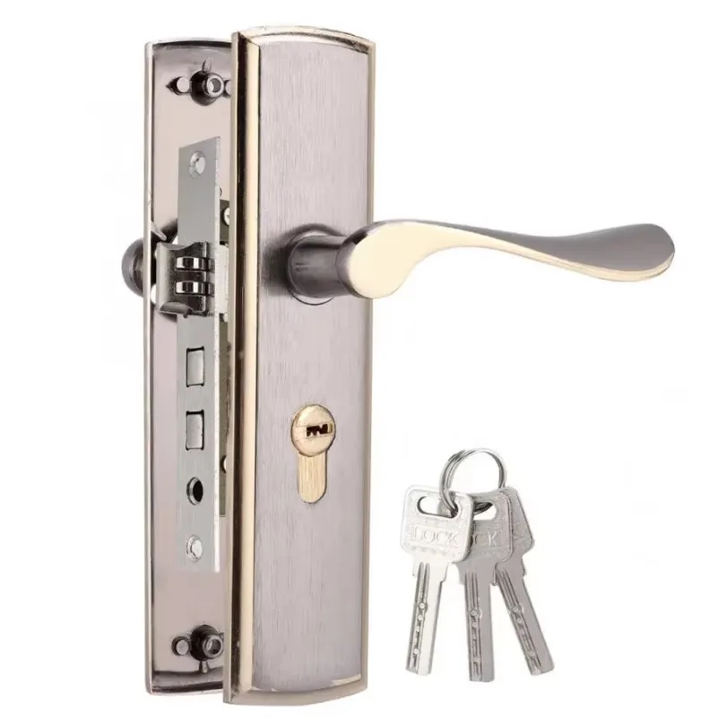 Home Security Essential - Kunci gagang pintu emas, kunci pintu