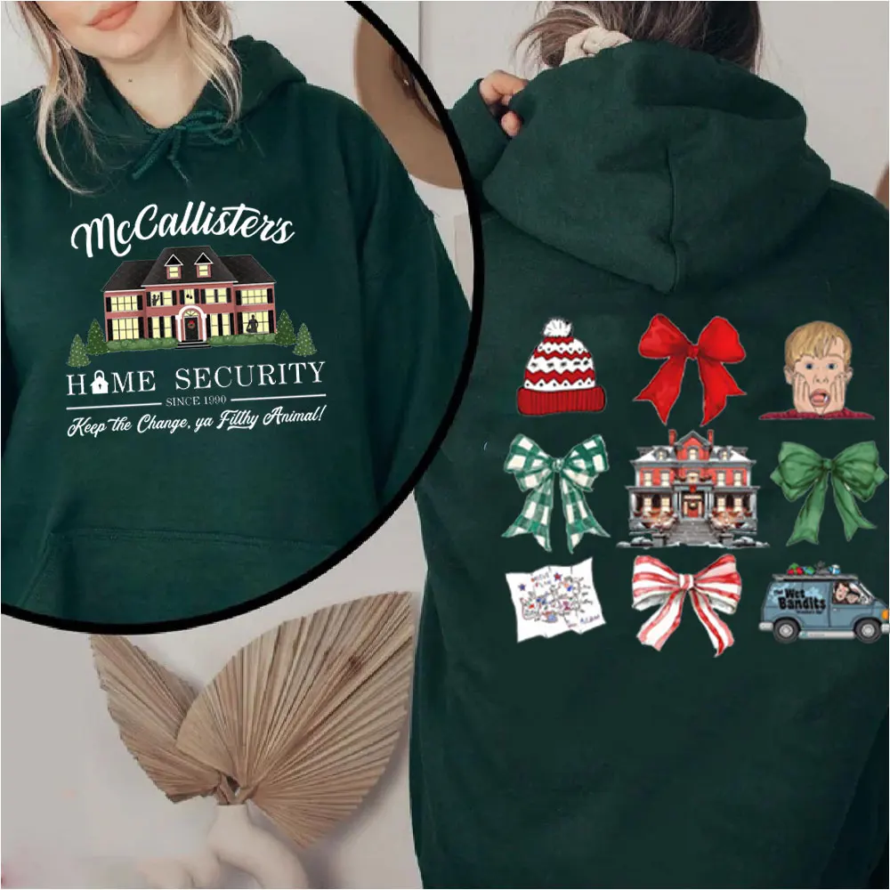 Home Security Plans - Hoodie Film McCallister's Home Security, Sweater