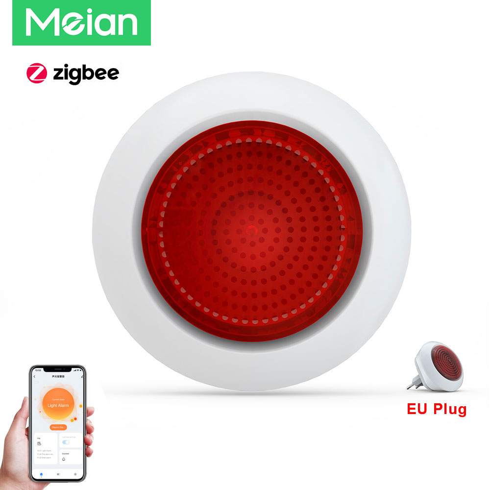 Alarm Siren Outdoor - Meian Flash Sound Siren Alarm Tuya
