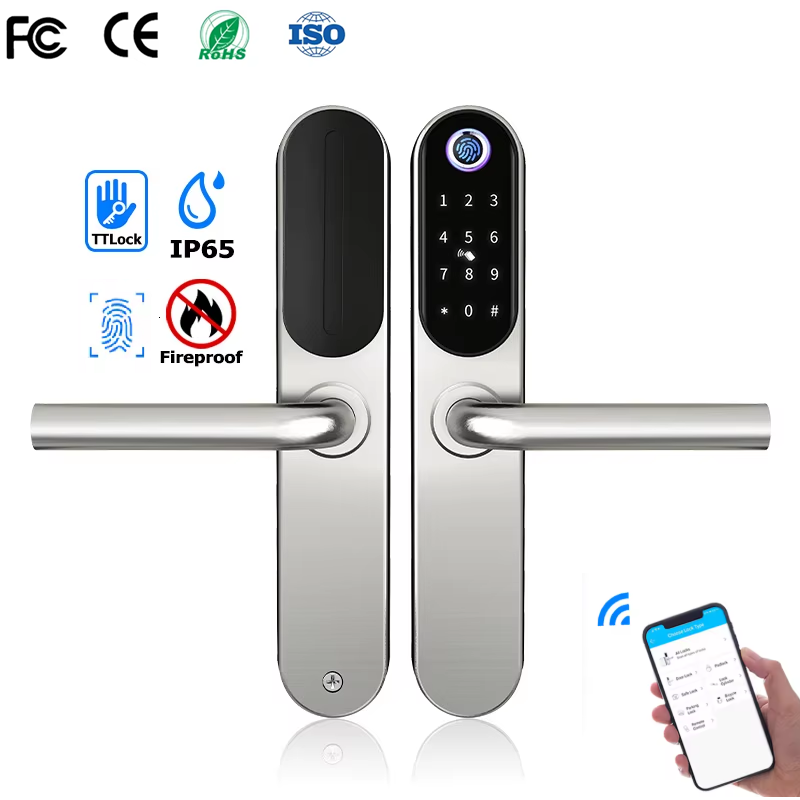 Home Security Essential - Kunci Pintar Digital Baja Tahan Karat
