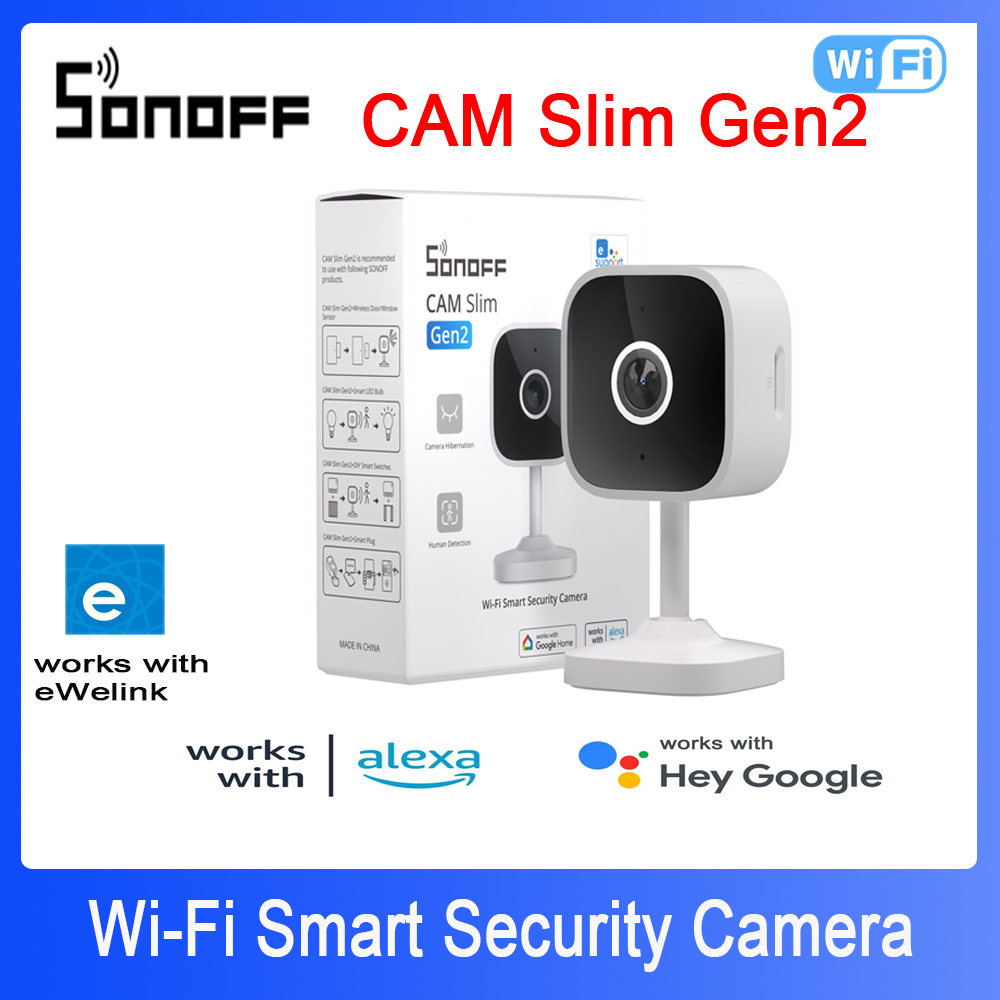 Home Security No Wifi Needed - SONOFF CAM Slim Gen2, kamera keamanan