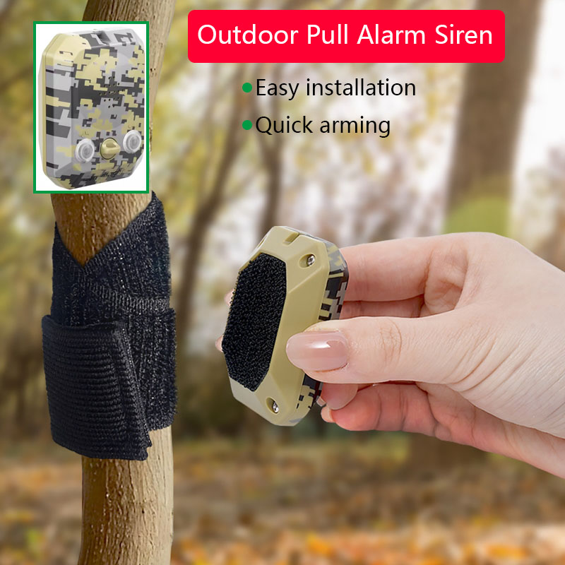 Alarm Siren Outdoor - Sirine Portabel untuk Luar Ruangan, Perjalanan,