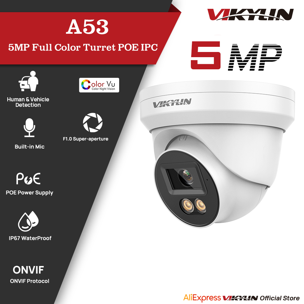 Home Security Service - Kamera Keamanan IP VIKYLIN 5MP dengan