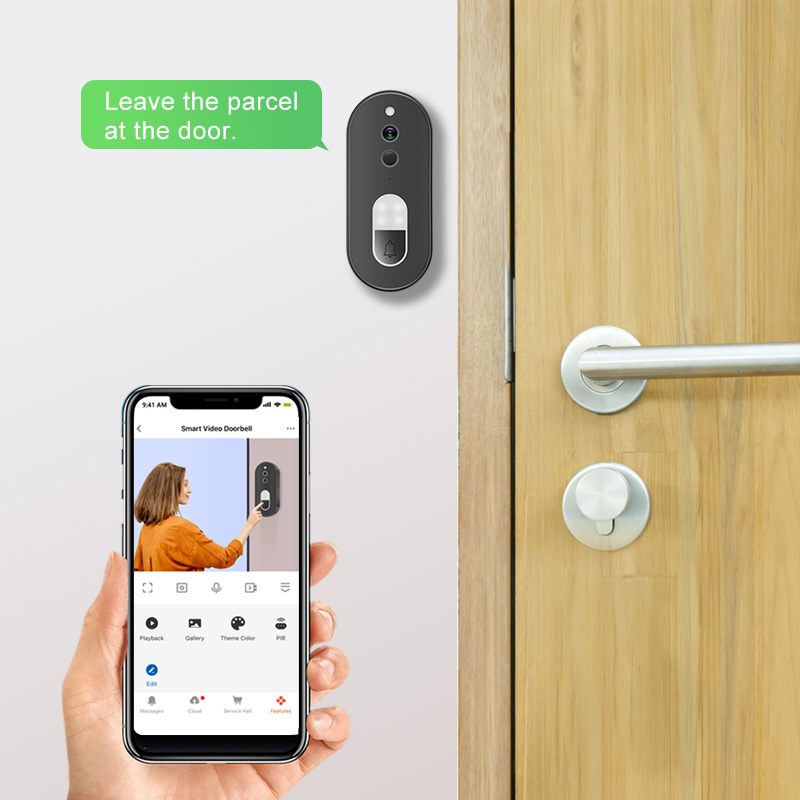 Tuya 1080P HD Bel Pintu Video  - Home Security No Wifi Needed ulasan dan harga
