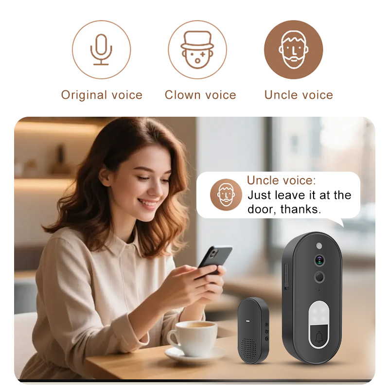 Tuya 1080P HD Bel Pintu Video  - Home Security No Wifi Needed ulasan dan harga