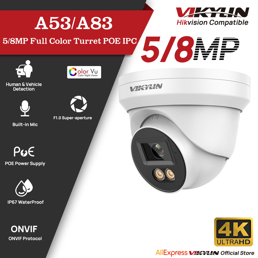 VIKYLIN 5/8MP HD IP Kamera Kea - Home Security Service ulasan dan harga