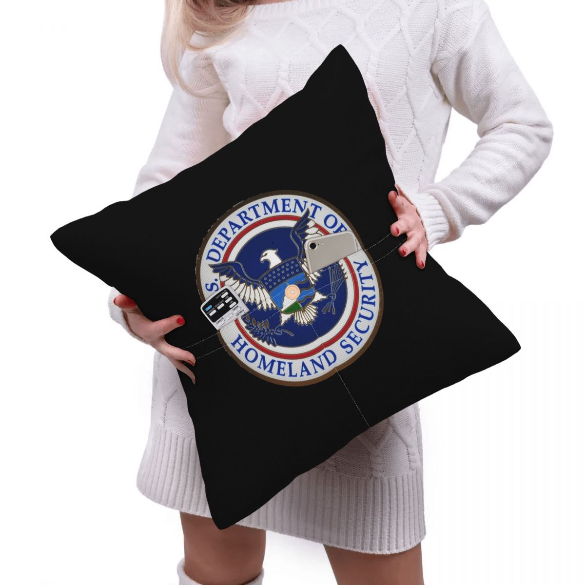 DHS - Sarung Bantal Linen Pers - Home Security Department ulasan dan harga