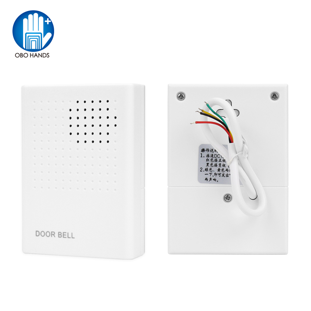 4 kabel bel pintu putih berkab - Home Security Ring System ulasan dan harga