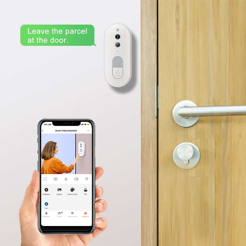 Tuya Bel Pintu Video Pintar Ni - Home Security No Wifi Needed ulasan dan harga