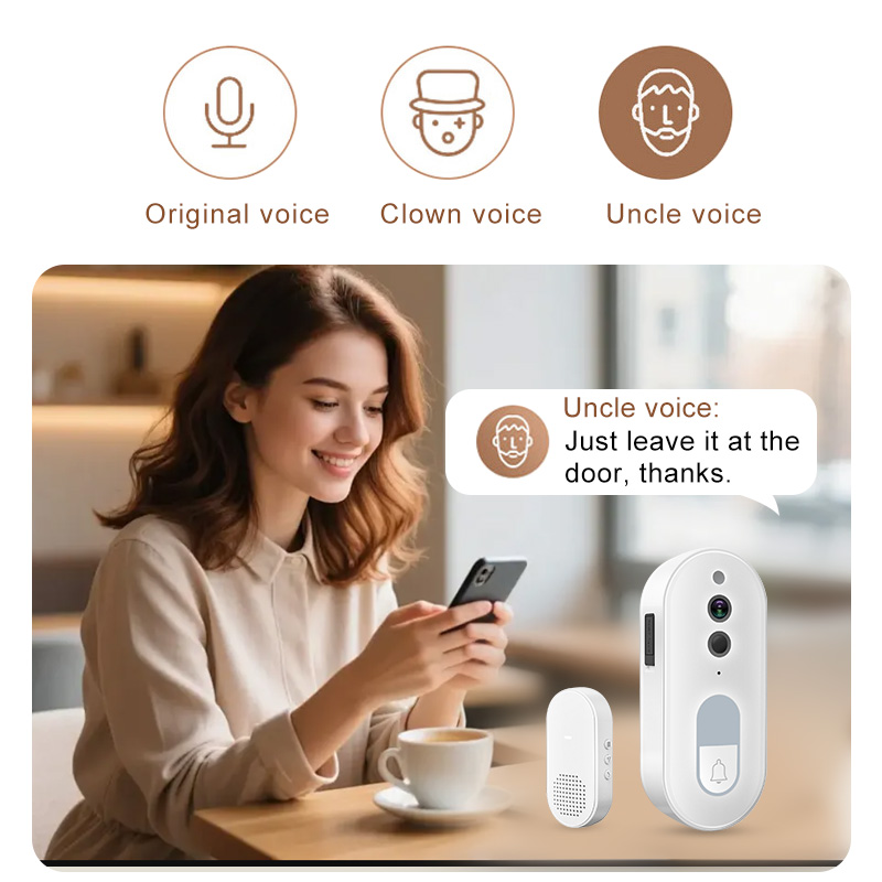 Tuya Bel Pintu Video Pintar Ni - Home Security No Wifi Needed ulasan dan harga