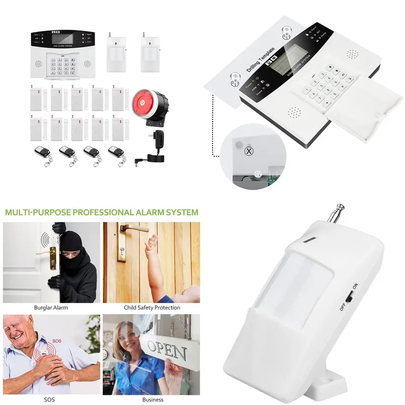 Kit Alarm Pencuri Rumah Sistem - Home Security System ulasan dan harga