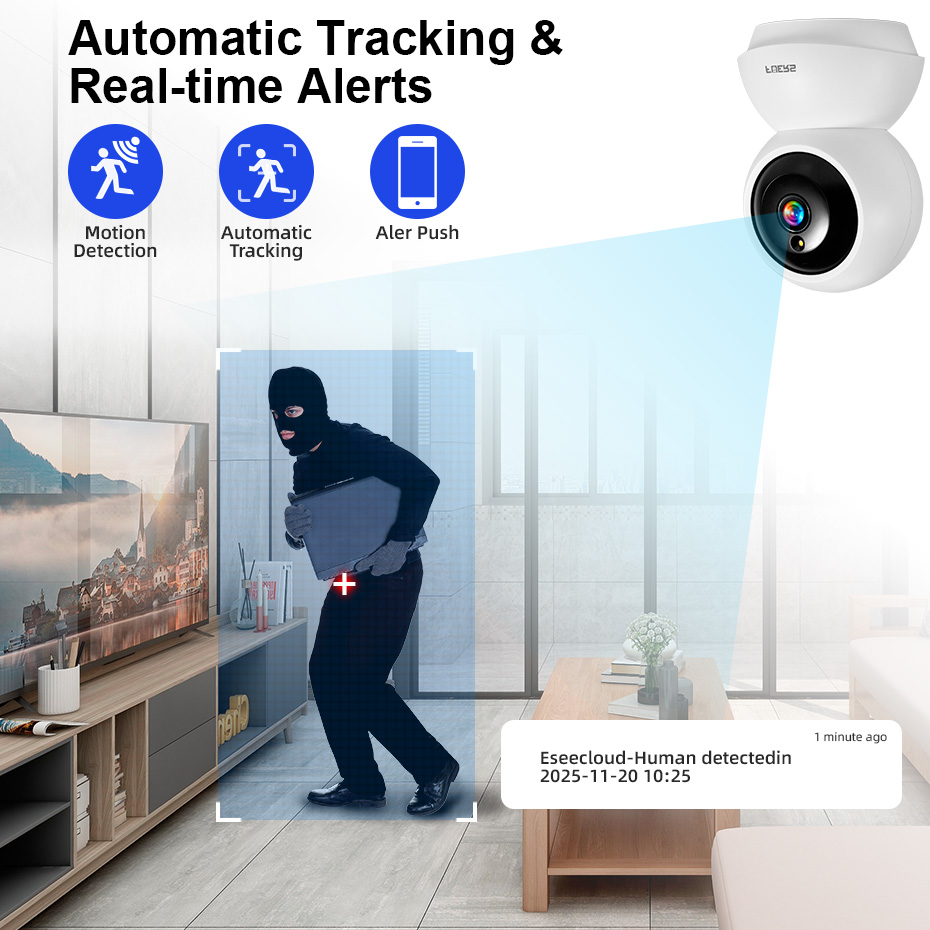 Kamera WiFi Fuers 5MP untuk Ru - Home Security Xiaomi ulasan dan harga