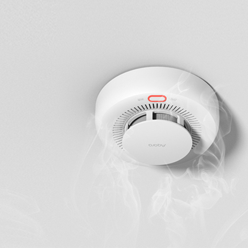 Aqara Sensor detektor asap cer - Home Security Xiaomi ulasan dan harga