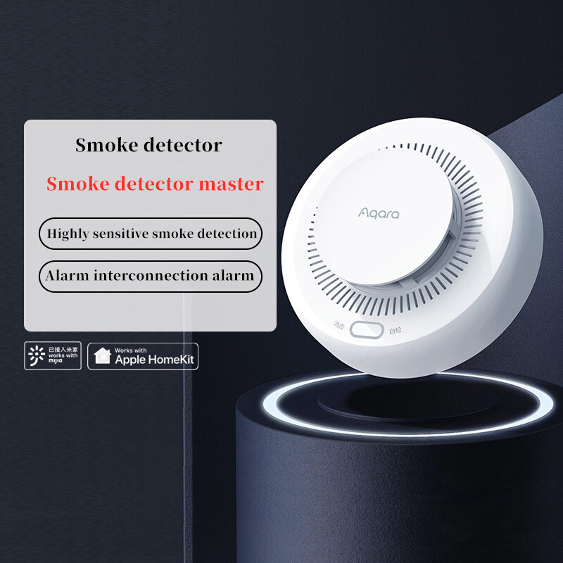Aqara Sensor detektor asap cer - Home Security Xiaomi ulasan dan harga