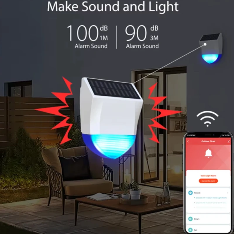 Tuya Smart Zigbee/Wifi Siren A - Alarm Siren Outdoor ulasan dan harga