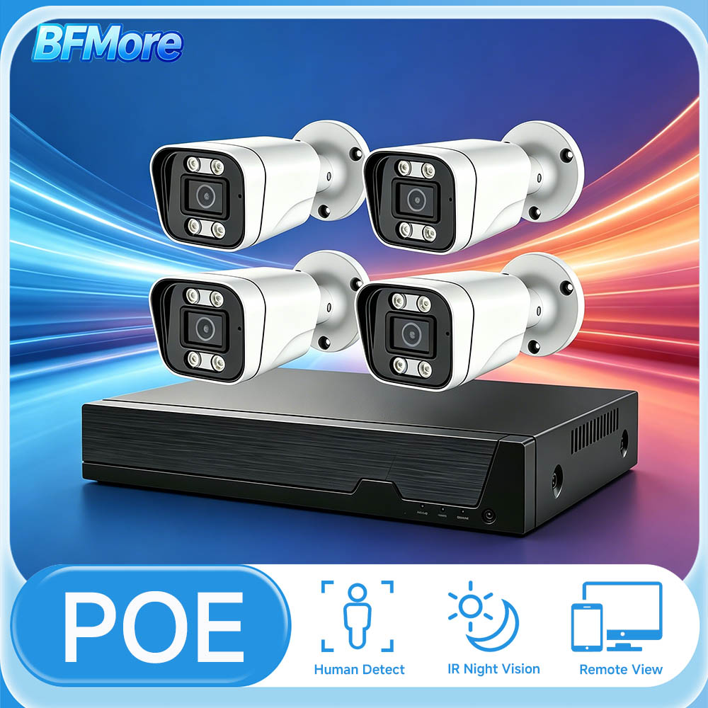 BFMore 8MP 4K Ai Sistem Keaman - Home Security Nvr ulasan dan harga