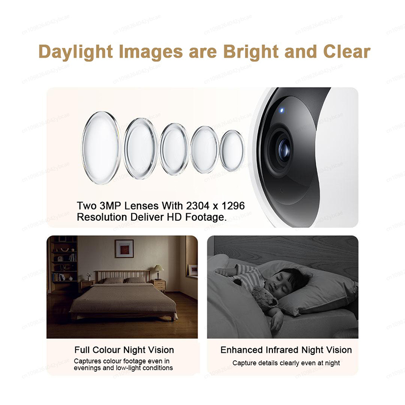 Kamera Cerdas XIAOMI C300 Vers - Home Security Xiaomi ulasan dan harga