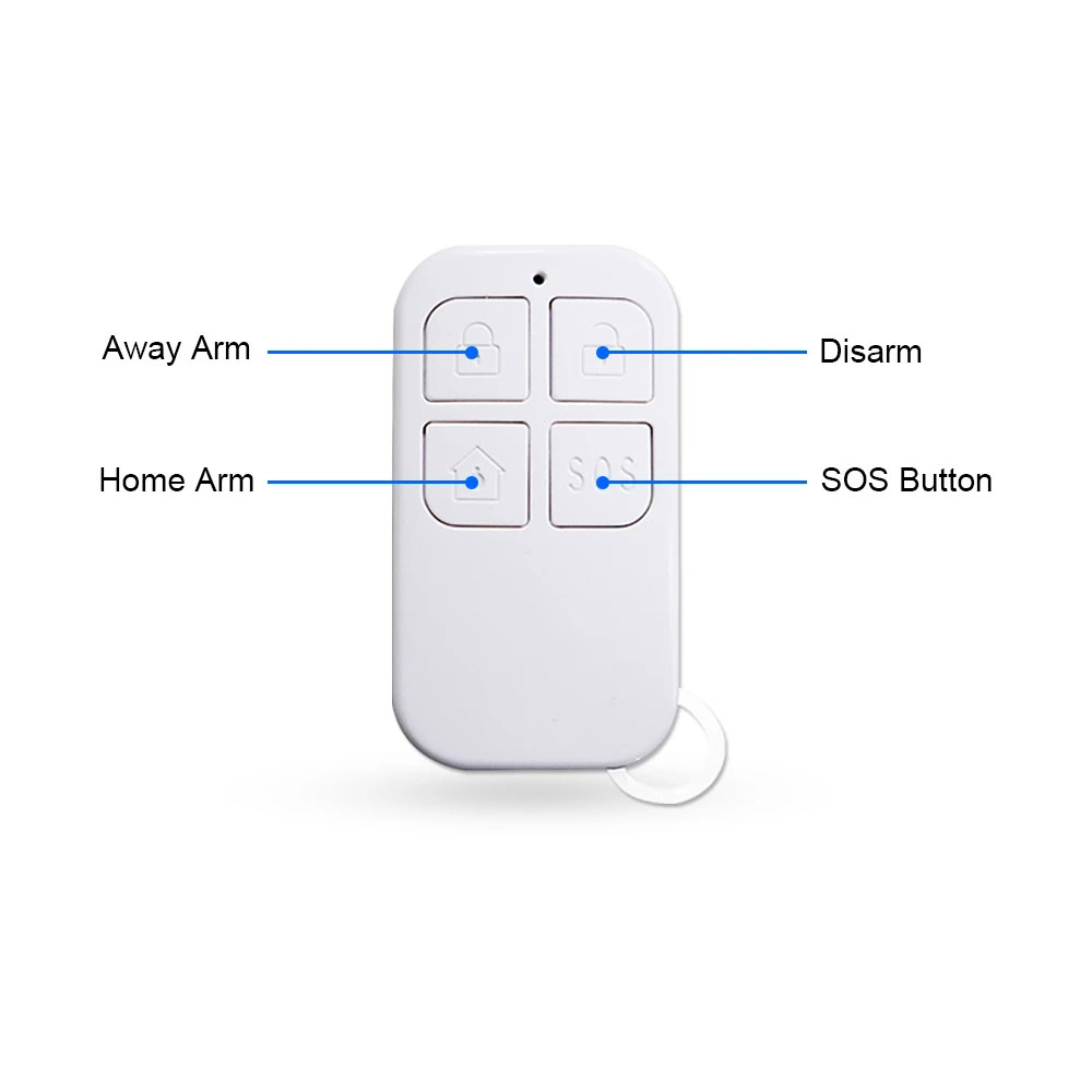 Detektor Remote kontrol nirkab - Home Security System ulasan dan harga