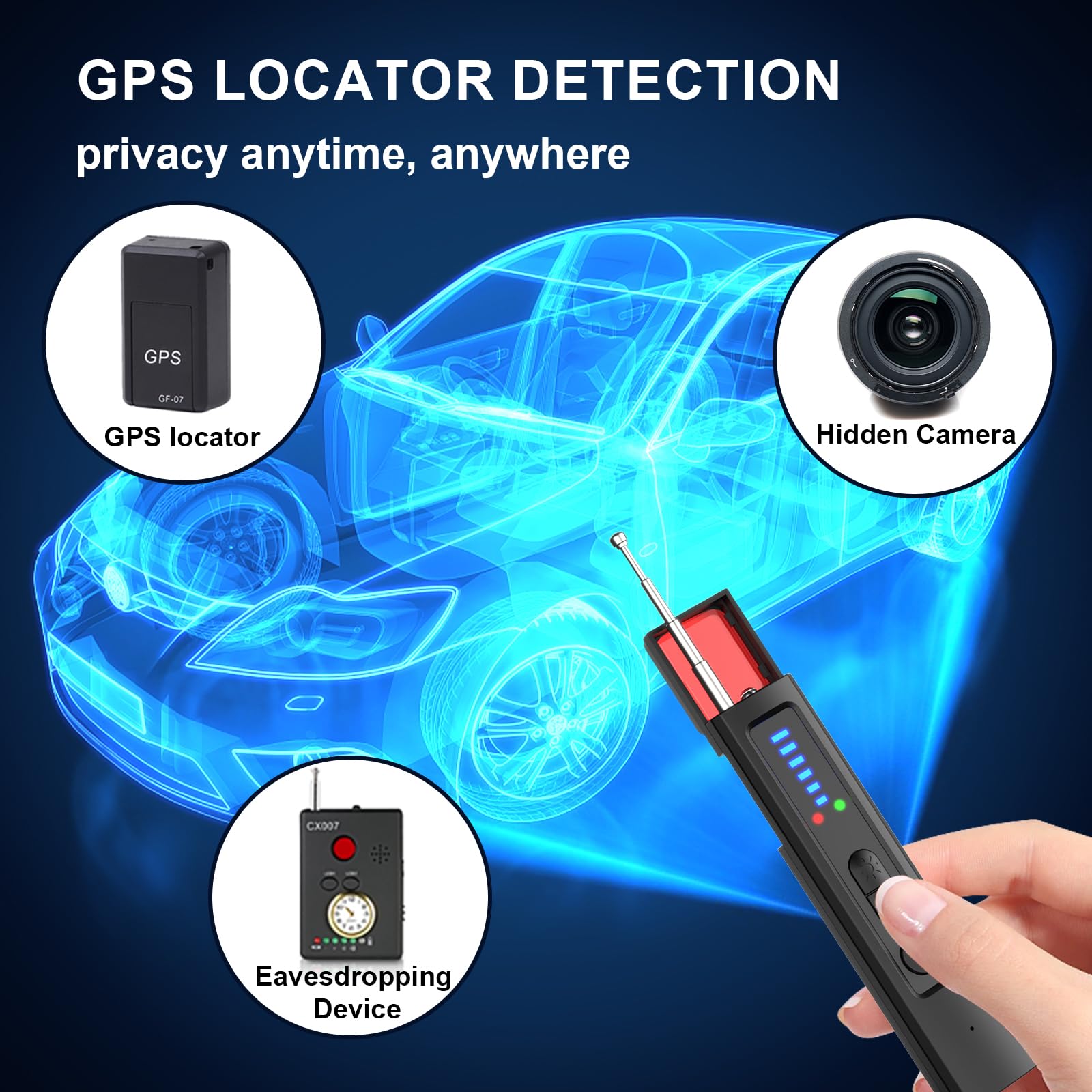 Detektor Kamera Tersembunyi An - Home Security System ulasan dan harga