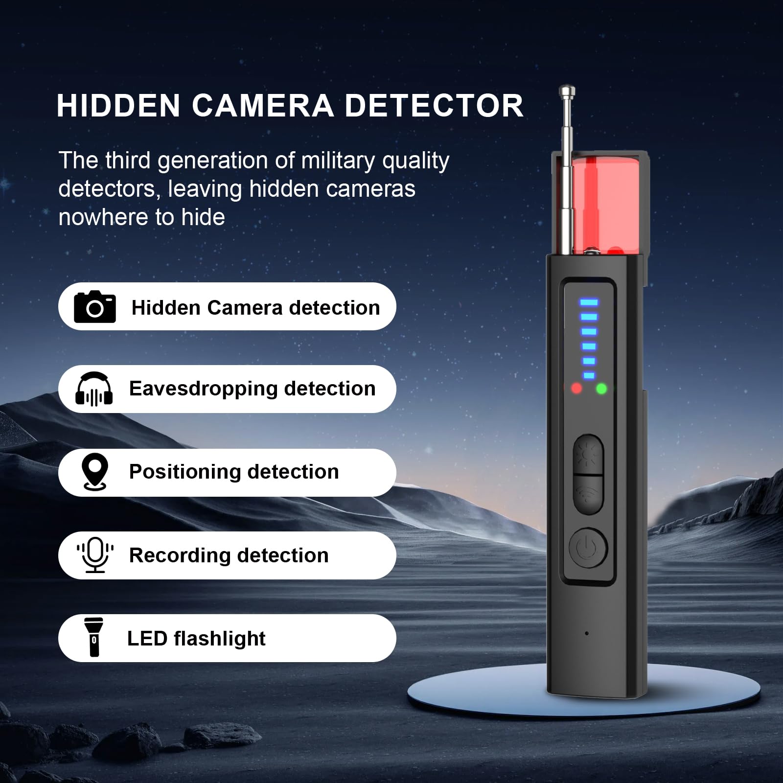 Detektor Kamera Tersembunyi An - Home Security System ulasan dan harga