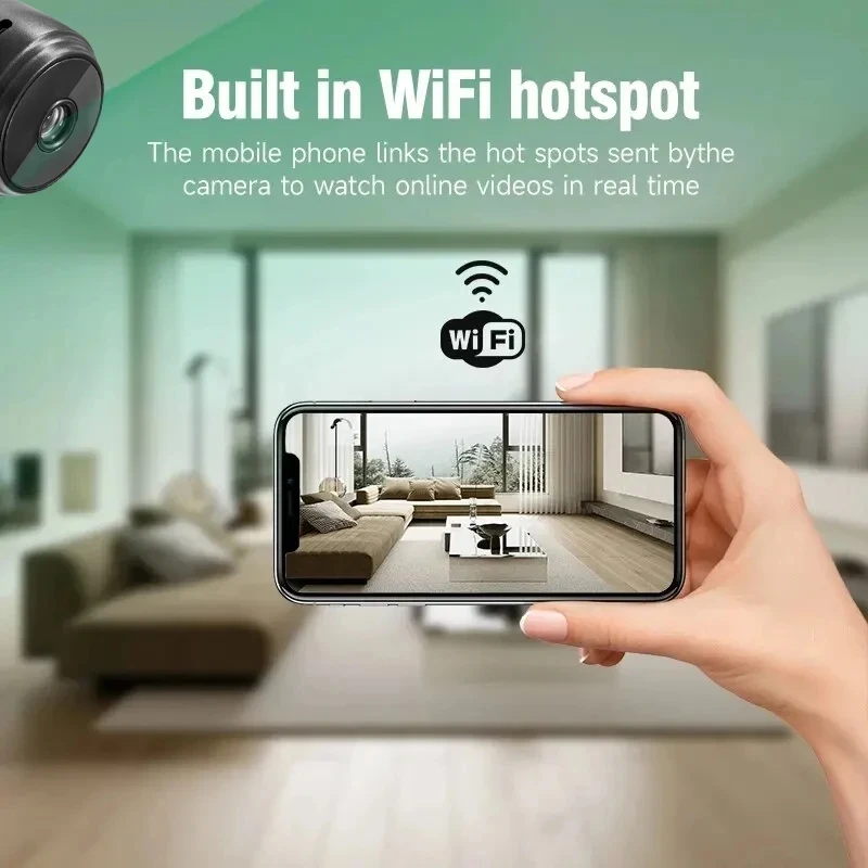 Kamera Mini A9 WiFi Nirkabel P - Home Security No Wifi Needed ulasan dan harga