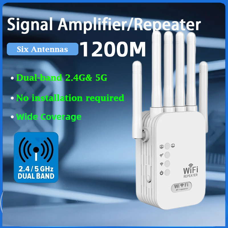 Router Sinyal 2.4G&5G 802.11N  - Home Security Service ulasan dan harga