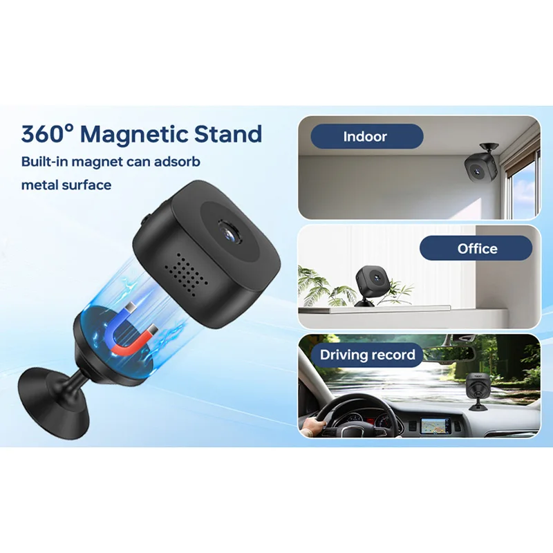 Kamera Mini Lenovo Smart 4K HD - Home Security No Wifi Needed ulasan dan harga