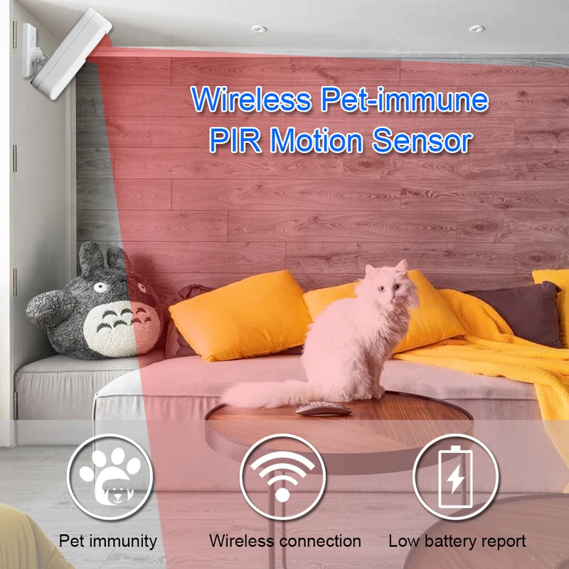 Detektor inframerah nirkabel 4 - Home Security Essential ulasan dan harga