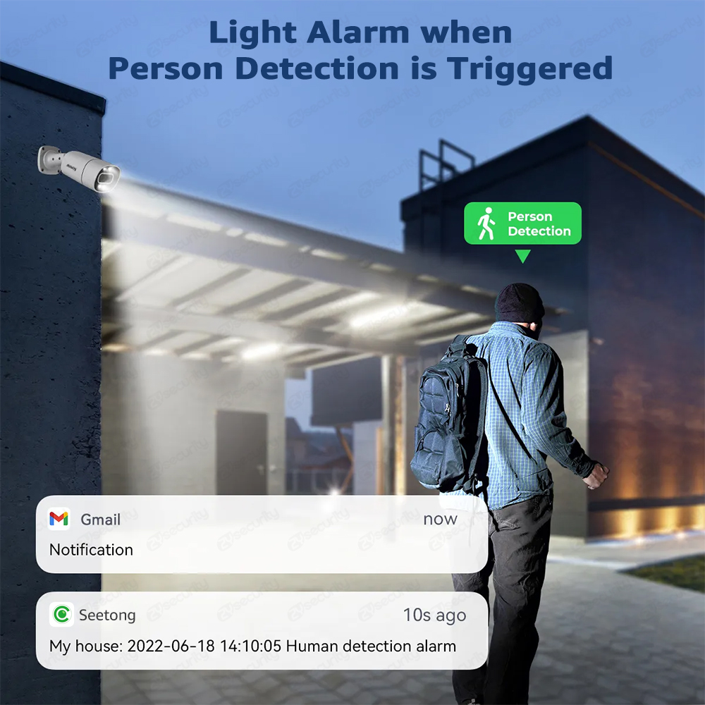 Sistem Kamera Keamanan PoE 4K  - Home Security And Camera System ulasan dan harga