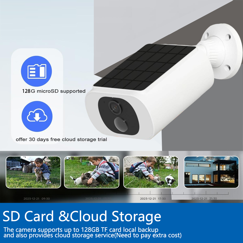 Kamera Keamanan Tenaga Surya T - Home Security Wifi Camera ulasan dan harga