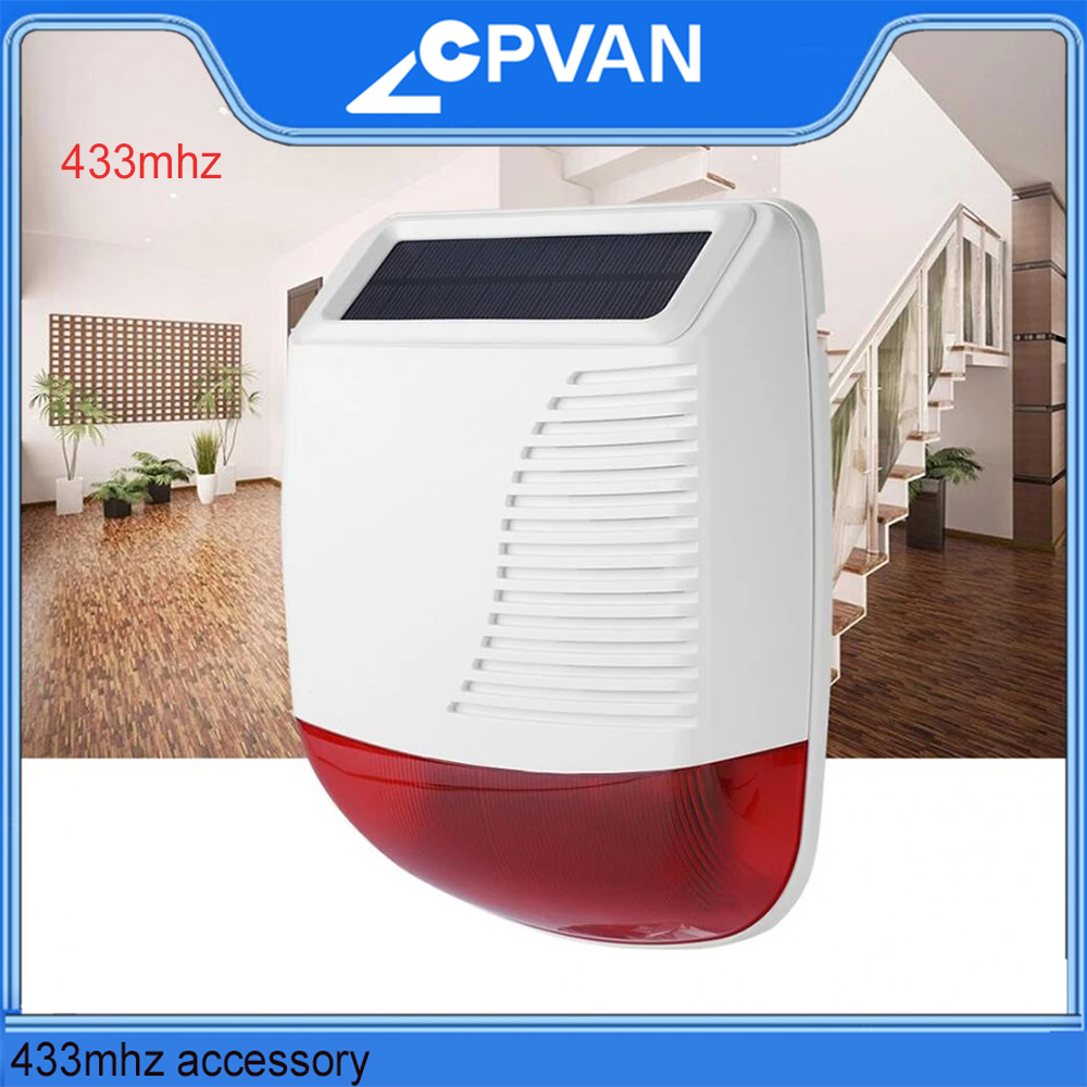 CPVAN Sirene Nirkabel Luar Rua - Alarm Siren Outdoor ulasan dan harga